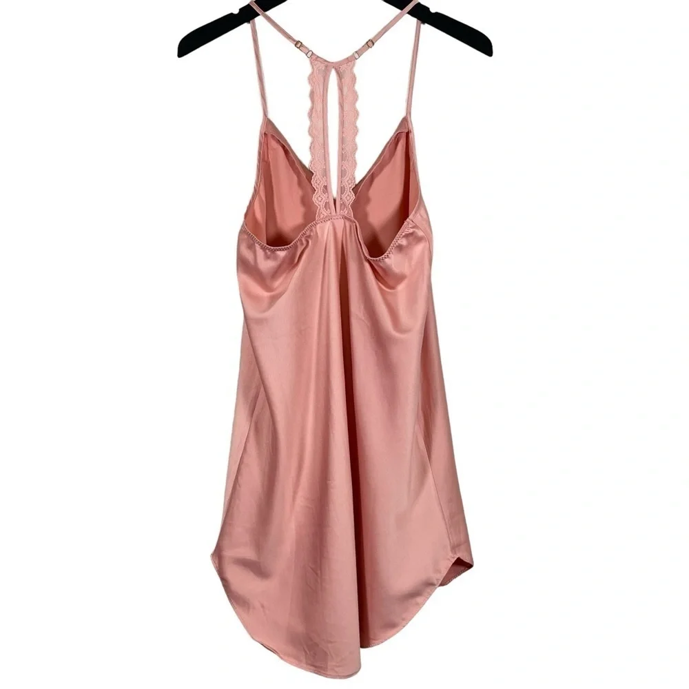Flora Nikrooz Victoria T-Back Charmeuse Chemise